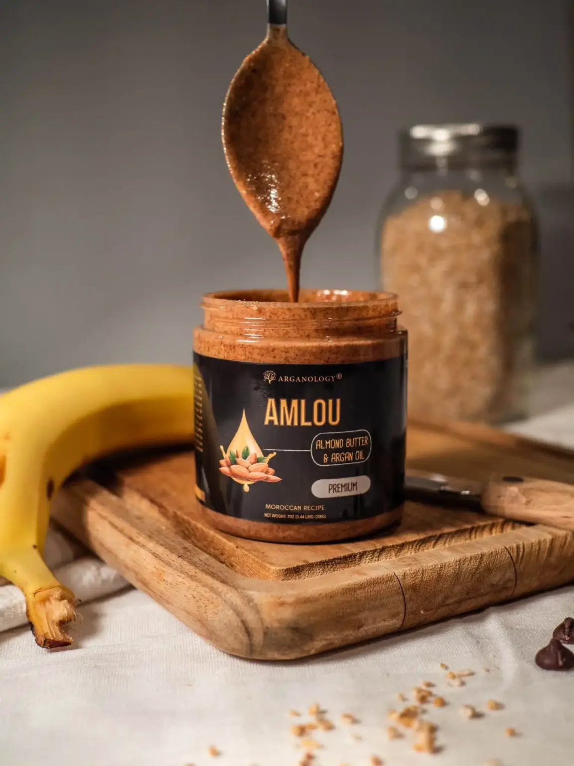 AMLOU – Almond Butter & Culinary Argan Oil