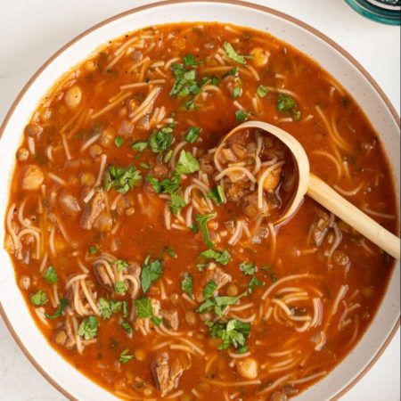 Moroccan Harira (16oz Frozen, vegetarian and not spicy)