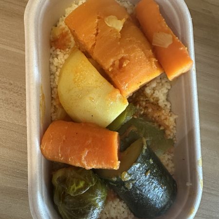 Moroccan Couscous with mixed vegetables