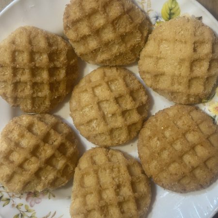 Moroccan cookies: plain with orange