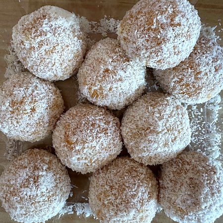 Coconut with Apricot — Moroccan cookies