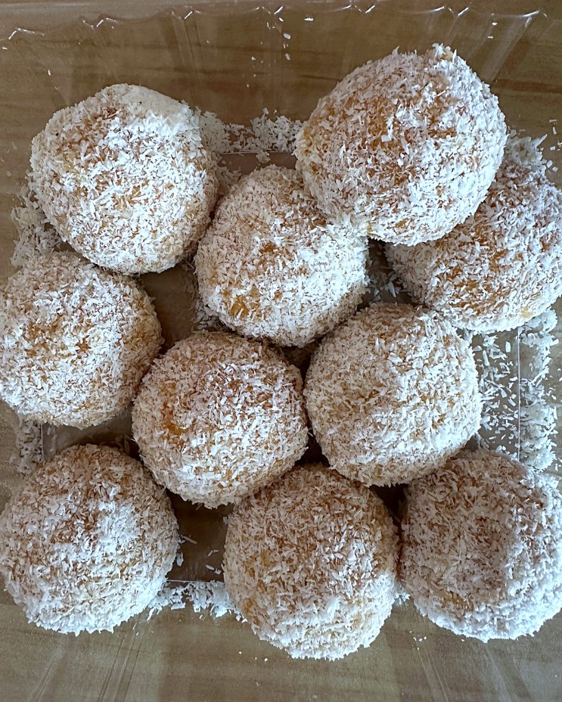 Coconut with Apricot — Moroccan cookies