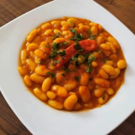 Moroccan White Bean Soup (Loubia)